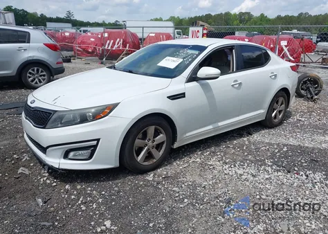 2014 Kia Optima Lx из США, поврежденный, VIN 5XXGM4A74EG317632